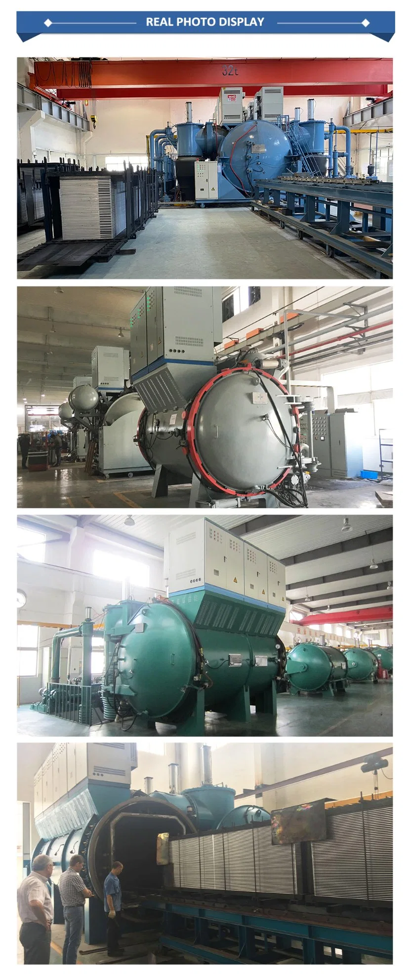 Heat Treatment Equipment High Temperature Industrial Vacuum Tempering Furnace