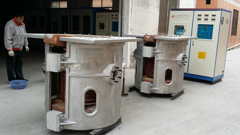 Continuous Working Industrial Electric 1000kg-5t Scrap Melting Induction Furnace